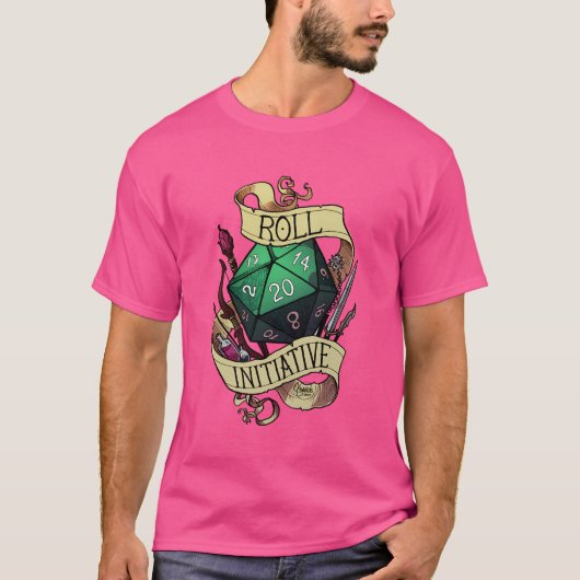 Initiatief Rollen T-shirt (Voorkant)