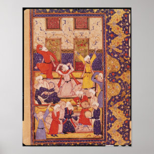 Initiatiefdans, uit een gedichtenboek poster