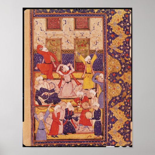 Initiatiefdans, uit een gedichtenboek poster (Voorkant)