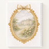 Initiële B Schrijven Persoonlijke Regency Notitieboek (Achterkant)
