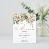 Initiële begroting van de commissie - White Floral (Staand voorkant)