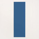 Initiële Eigen Handgeschreven Naam Blauw Yogamat (Achterkant)