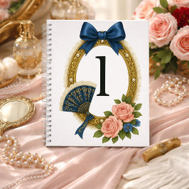 Initiële L Persoonlijke Elegante Regency Notitieboek