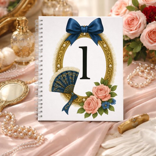 Initiële L Persoonlijke Elegante Regency Notitieboek
