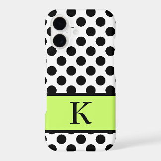 Initiële Poka Stip Iphone 7 Plus Hoesje