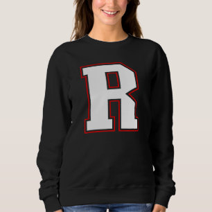 Initiële R Monogram R Letter R Hoofdletter Alfabet Trui