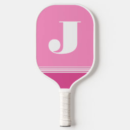 Initiële Roze Pickleball Paddle