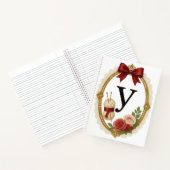 Initiële Y Creatief Schrijven Regency Elegant Notitieboek (Binnen)