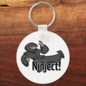 Injecteer Flying Kick Sleutelhanger (Voorkant)