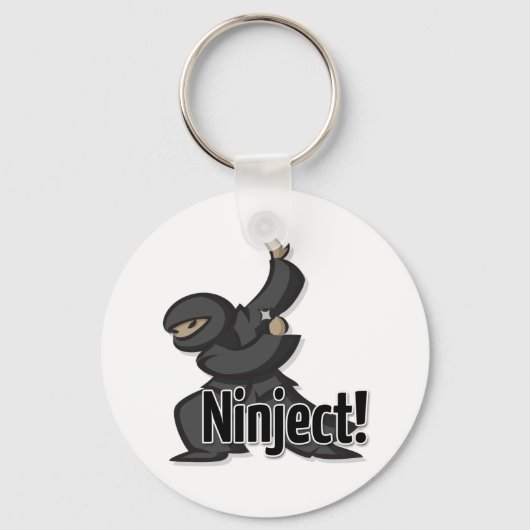 Injecteer Shuriken Sleutelhanger (Voorkant)