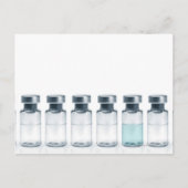 Injectieflacons met geneesmiddel voor injectie. Di Briefkaart (Voorkant)