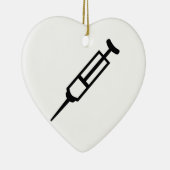 Injectiespuit Keramisch Ornament (Rechts)