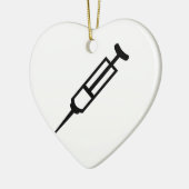 Injectiespuit Keramisch Ornament (Links)