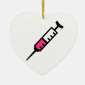 Injectiespuit Keramisch Ornament (Voorkant)