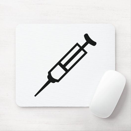 Injectiespuit Muismat (Met muis)