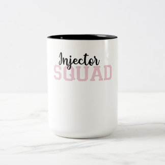 Injector Squad Med Spa Cosmetic Injector Tweekleurige Koffiemok