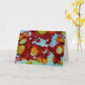Ink157 Kaart (Gele Bloem)