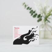 Ink Abstract - Chubby Visitekaartje (Staand voorkant)