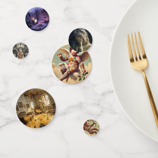 Ink and Innocence — Gothic Victorian Confetti (Groep)