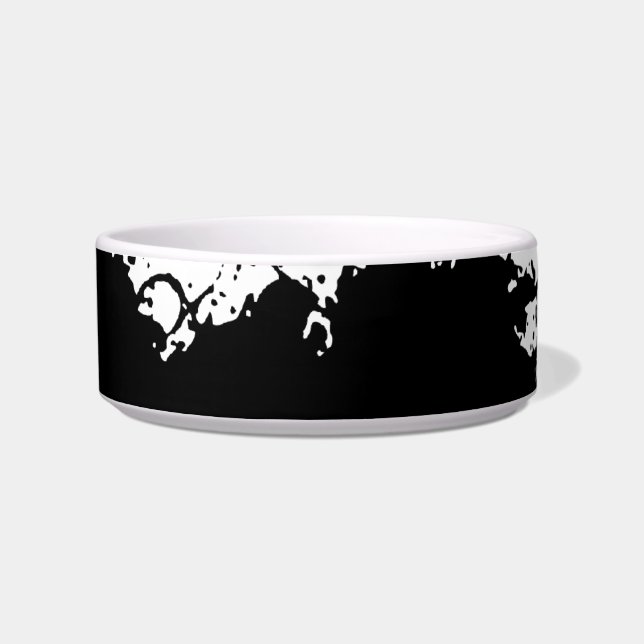 Ink Blots Pet Bowls Voerbakje (Links)
