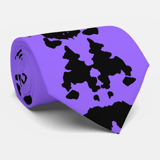 Ink Blots Stropdas (Opgerold)