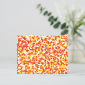 Ink Blotted Background van Shirley Taylor Briefkaart (Staand voorkant)