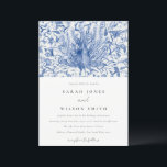 Ink Blue Classy  Waterverf Peacock Wedding Kaart<br><div class="desc">Blue Classy Waterverf Peacock Collectie - het is een elegante waterverf Illustratie van blauwe waterverf florale pauw, met een moderne minimale aanraking. Ideaal voor je moderne bruiloft en feestjes. Het is zeer gemakkelijk om, met uw persoonlijke details aan te passen. Als u een ander bijpassend product of aanpassing nodig hebt,...</div>