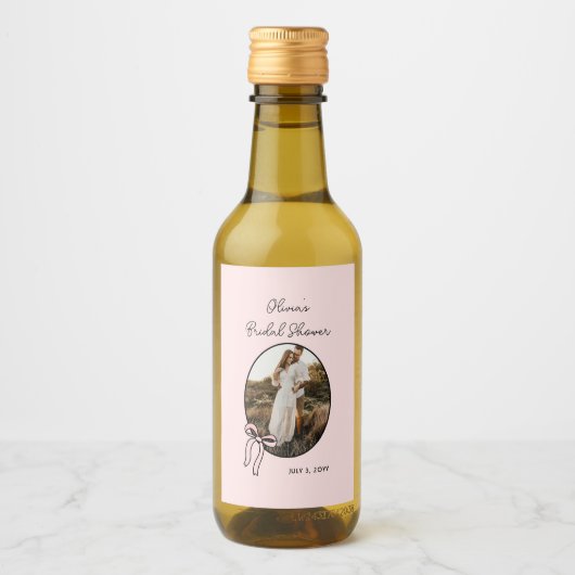 .ink Bruidsfeest Favoriet Mini Wijnlabel Wijn Etiket (Voorkant)