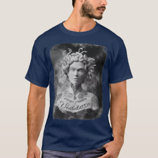 Ink Carved Medusa T-shirt