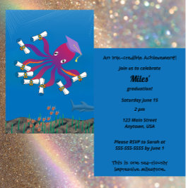 Ink-credibile Afstudeerfeest Kaart