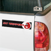 Ink Daruma: Sit Happens best Bumpersticker (Op Truck)
