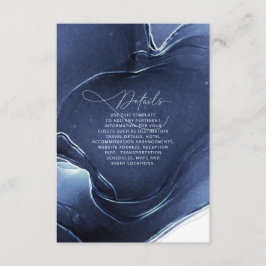 Ink Flow Details Blue ID762 Informatiekaartje