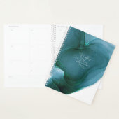 Ink Flow Wedding Blauwgroen ID762 Planner (Display)