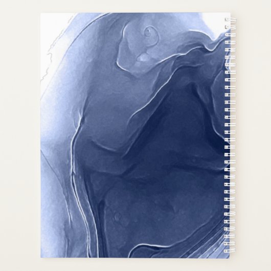 Ink Flow Wedding Blue ID762 Planner (Achterkant)