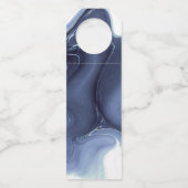 Ink Flow Wedding Cheers to Love Blue ID762 Flessenhanger (Achterkant)