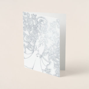 Ink Goddess Pagan Art opruimen Folie Kaarten