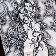 Ink Goddess Pagan Art opruimen
