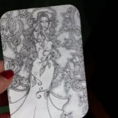 Ink Goddess Pagan Art opruimen Save The Date