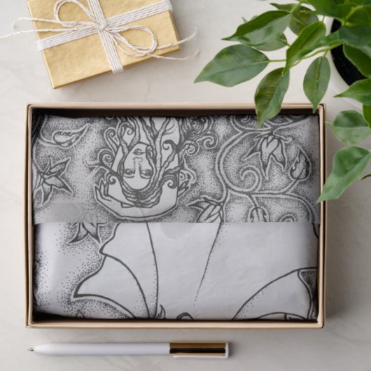 Ink Goddess Pagan Art opruimen Tissuepapier (Geschenk)