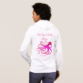 Ink Goes Wild Alaska -  hoodie voor vrouwen (Achterkant volledig)