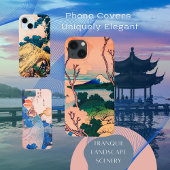Ink Graphics Asian Landscape Case-Mate iPhone Case