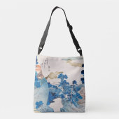 Ink Graphics Asian Landscape Crossbody Bag Crossbody Tas (Achterkant)