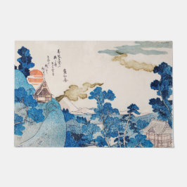 Ink Graphics Asian tuinen Landscape Doormat Deurmat