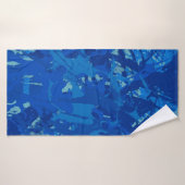Ink hand made painting. Abstract wall art. Creativ Badhanddoek (Badhanddoek)