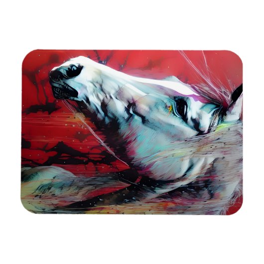 Ink Horse Magneet (Horizontaal)