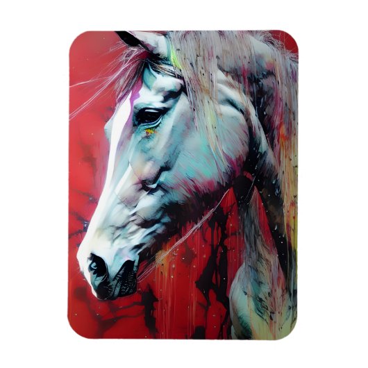 Ink Horse Magneet (Verticaal)