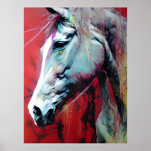 Ink Horse Poster (Voorkant)