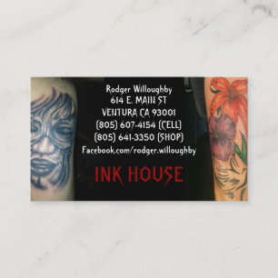 Ink House Visitekaartje