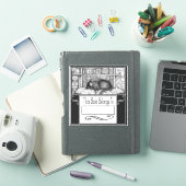 INK Lenore de Meesterkat Boekplaat Sticker (iPad Cover)