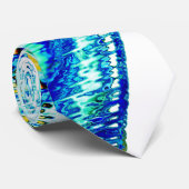 Ink liep in meer dan één richting? Geel, cyaan. Stropdas (Opgerold)